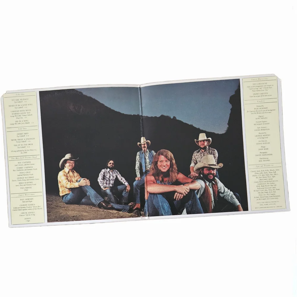 THE MARSHALL TUCKER BAND•Carolina Dreams•1977 US (#CPN 0180) Santa Maria Press